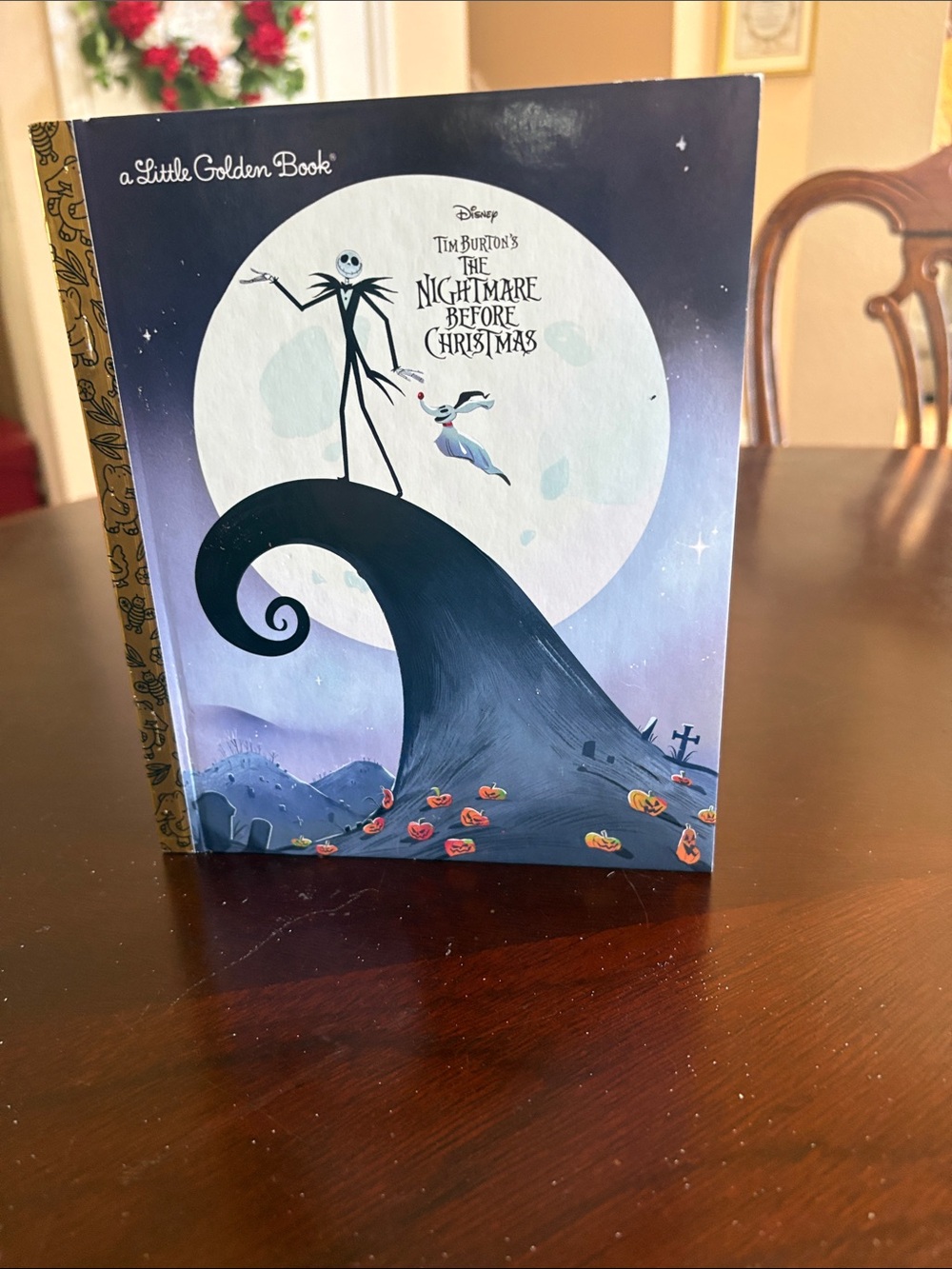 NWT Nightmare Before Christmas-Golden Book